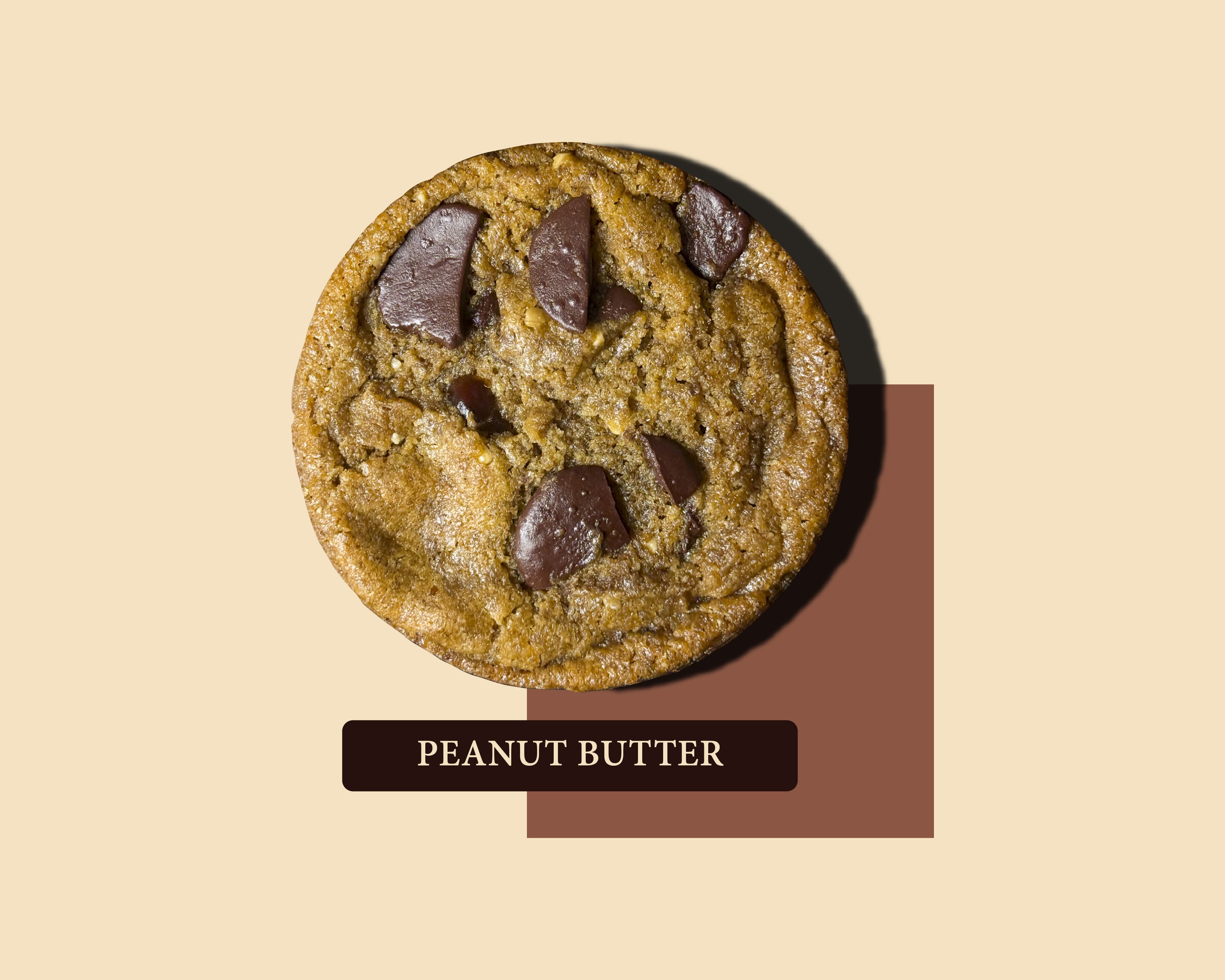 Peanut Butter Chocolate Clean Cookie