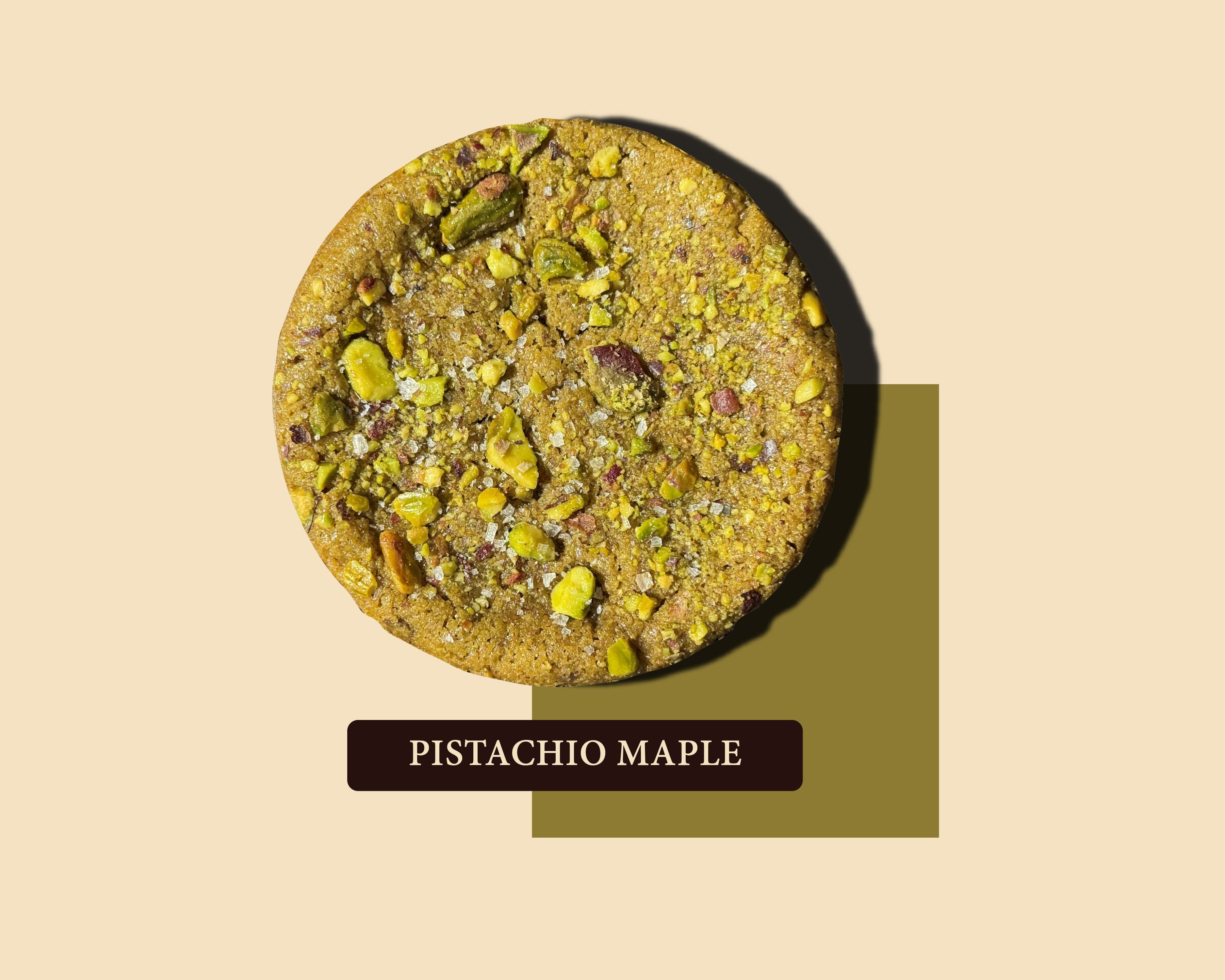 Maple Pistachio Clean Cookie
