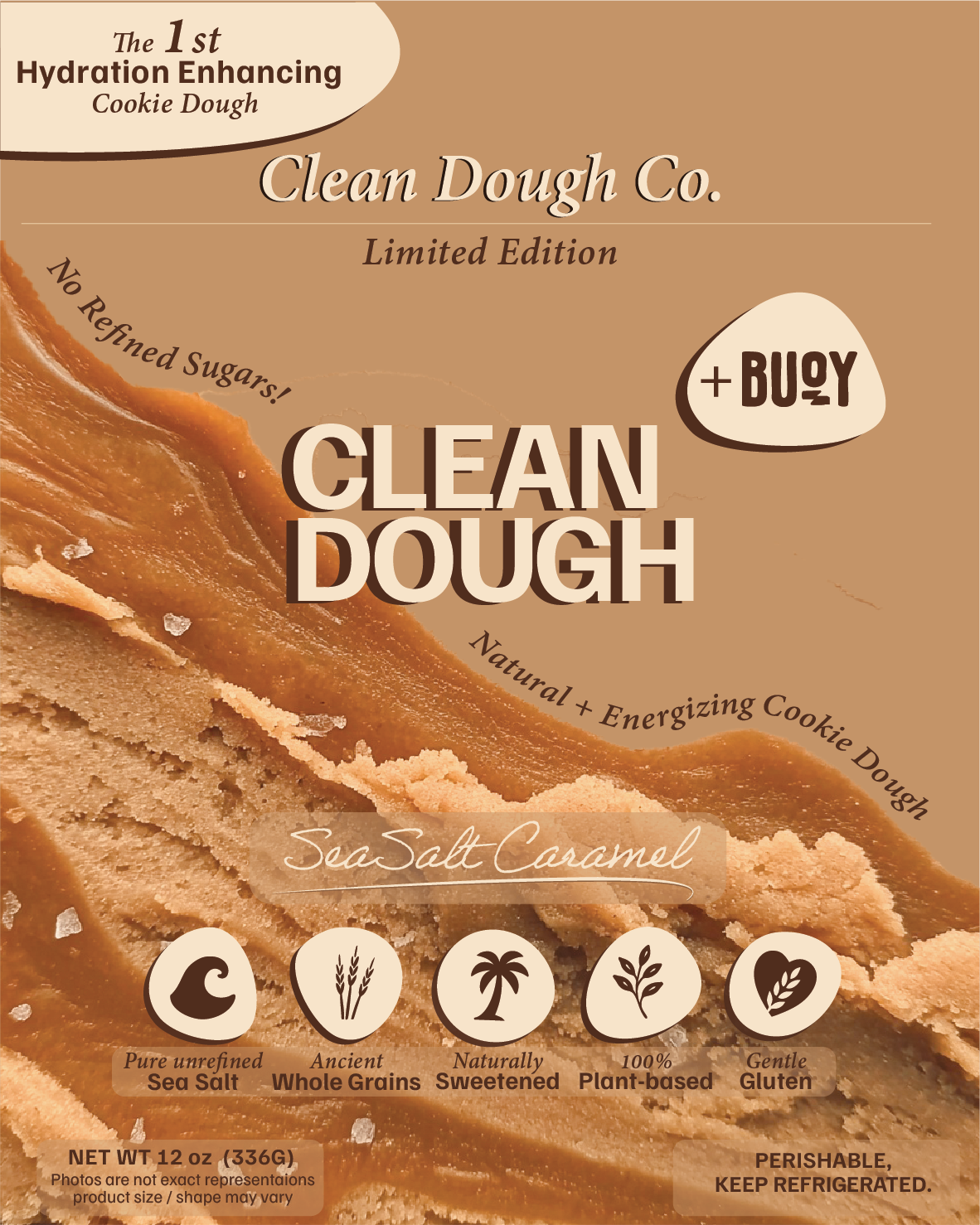 SEA SALT CARAMEL CLEAN DOUGH