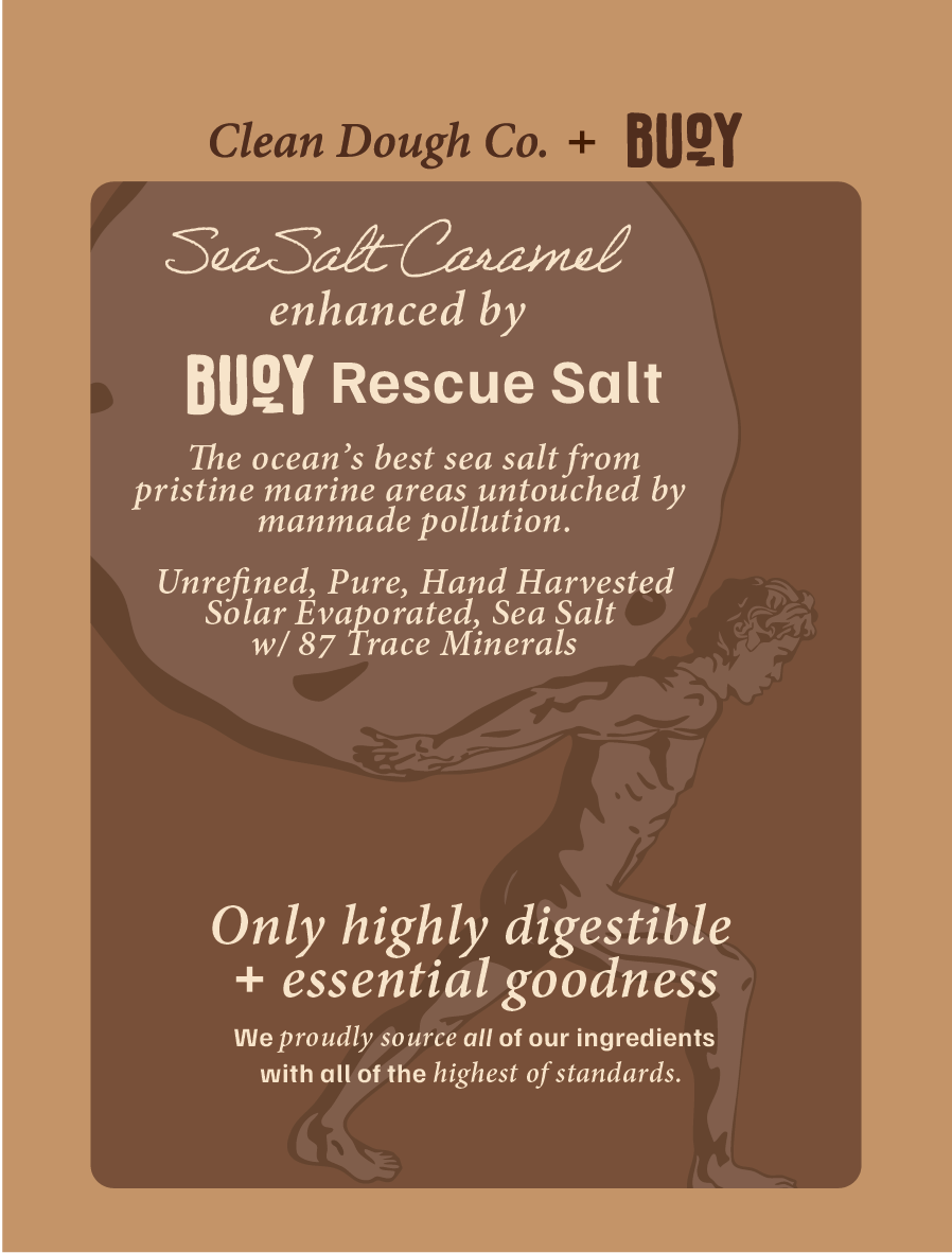SEA SALT CARAMEL CLEAN DOUGH