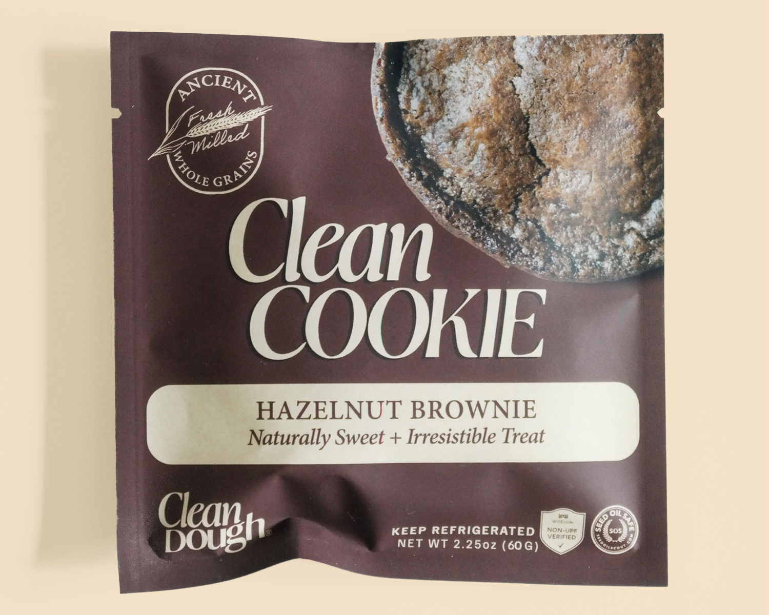 Hazelnut Brownie Clean Cookie