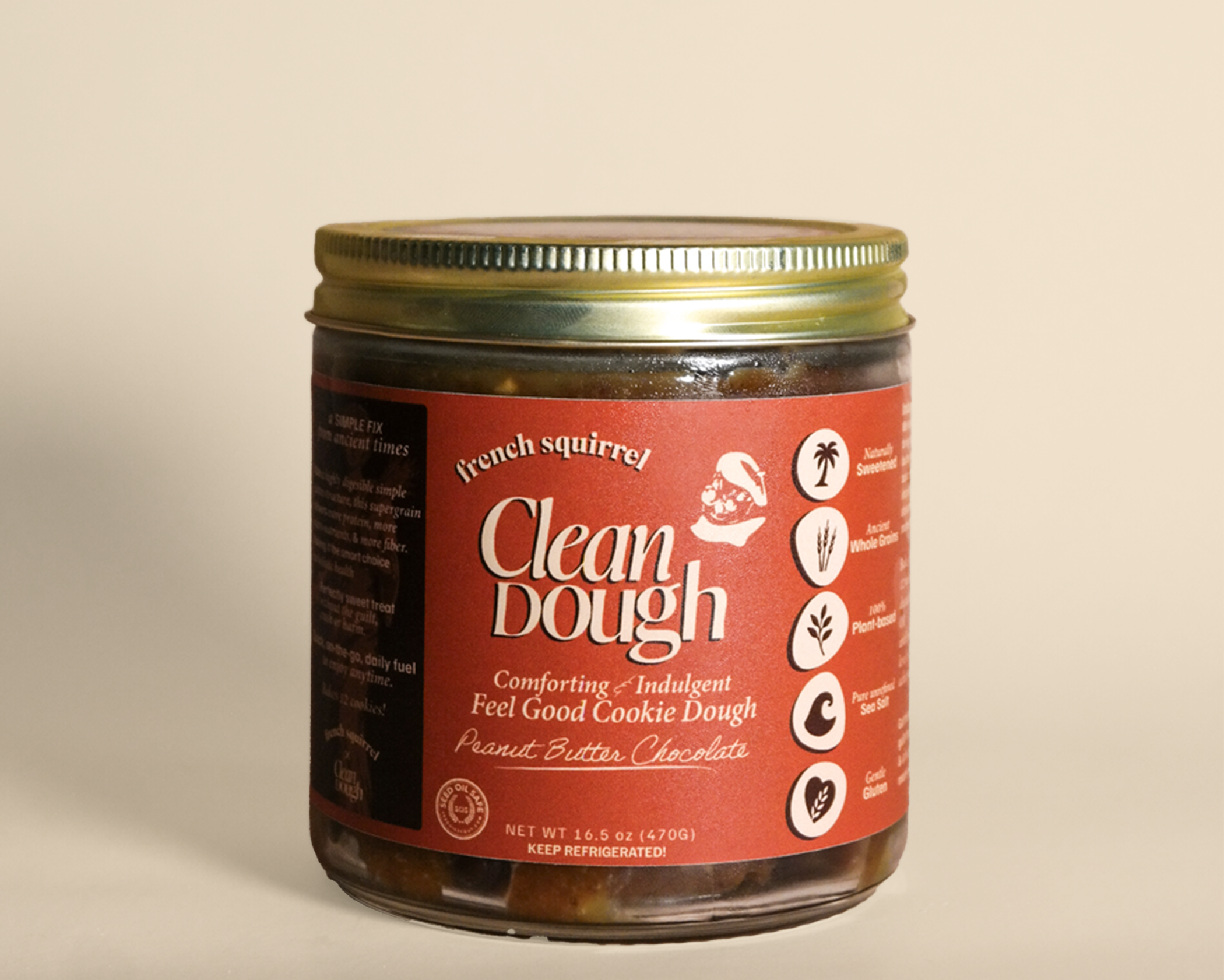 PEANUT BUTTER CHOCOLATE CLEAN DOUGH