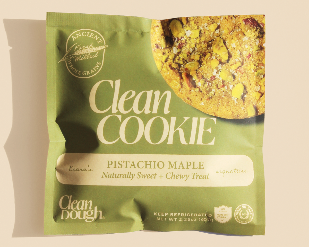 Maple Pistachio Clean Cookie