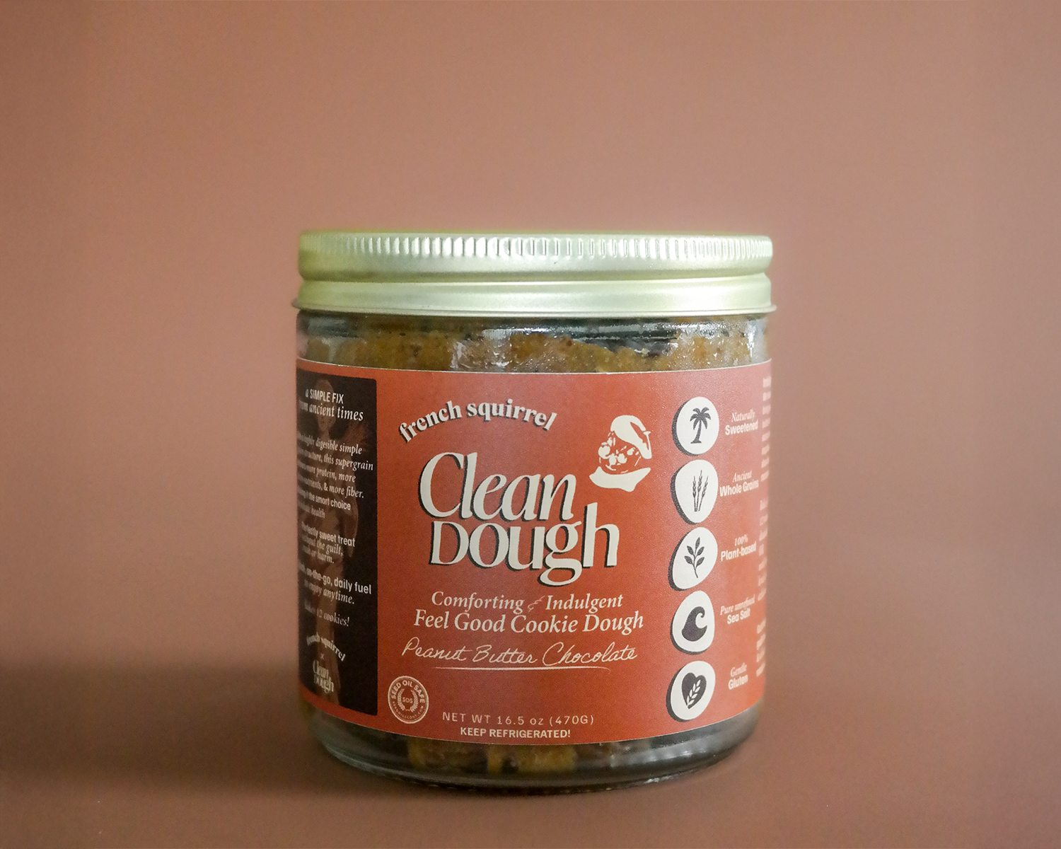 PEANUT BUTTER CHOCOLATE CLEAN DOUGH